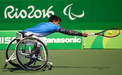 Gustavo Fernández quedó eliminado en singles