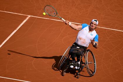Gustavo Fernández se quedó con la medalla de bronce en tenis individual masculino en silla de ruedas