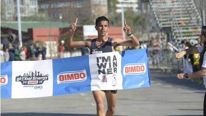 Gustavo Frencia, el ganador de los 10K