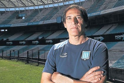 Gustavo Goñi, el psicólogo de Racing