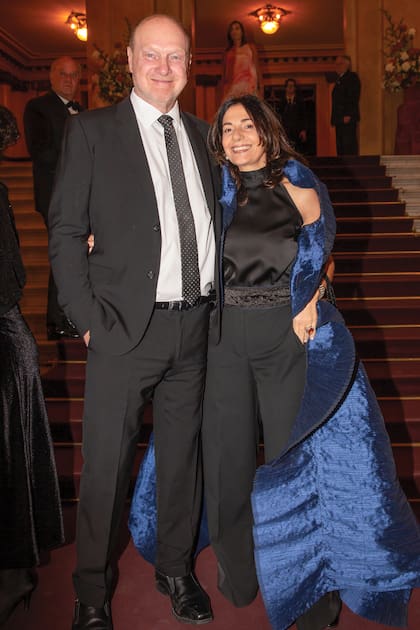 Gustavo Grobocopatel y Verónica Cangemi