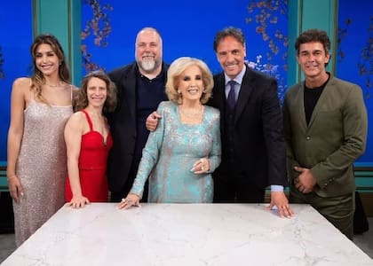 Gustavo López formó parte de la mesa de Mirtha Legrand