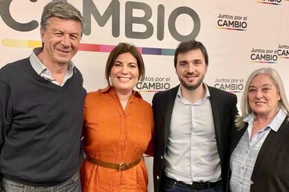 Gustavo Menna, Ana Clara Romero, Ignacio Torres y Edith Terenzi