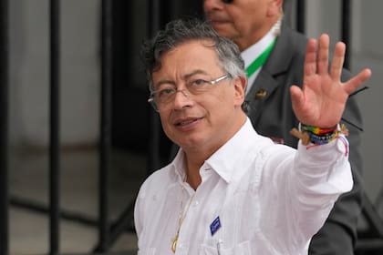 Gustavo Petro durante una visita a Panamá (Archivo)