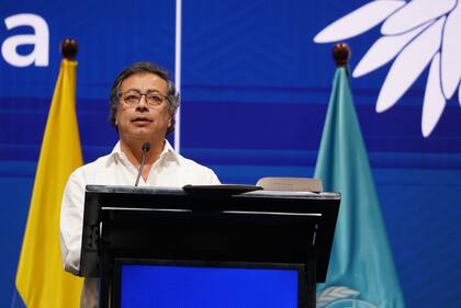 Gustavo Petro en su discurso inaugural de la COP 16 de Diversidad Biológica en Cali