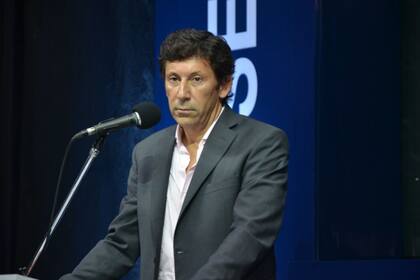 Gustavo Posse anoche, durante el lanzamiento de su candidatura