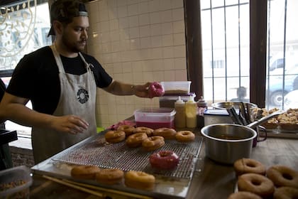 Las donas se venden como pan caliente