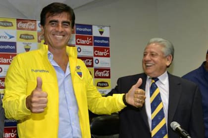 Otro de los lugares en los que Gustavo Quinteros se sintió a gusto para desarrollar su carrera: "Con Ecuador ganamos en la cancha de River, sí… Es decir que como entrenador, en partidos oficiales, vengo invicto contra la Argentina, jaja"