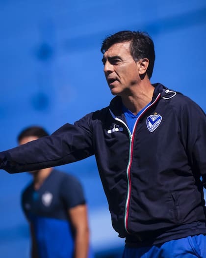 Gustavo Quinteros, entrenador de Vélez
