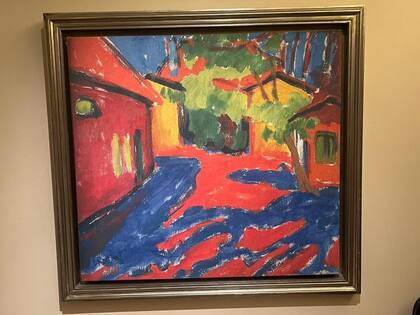 Gutshof in Dangast, la obra de Karl Schmidt-Rottluff que fue devuelta a la familia Graetz