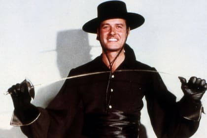 Guy Williams, en la piel de El Zorro: el personaje marcó a generaciones enteras 