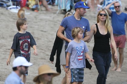 Somos familia: Martin y Paltrow, en unas vacaciones post separación