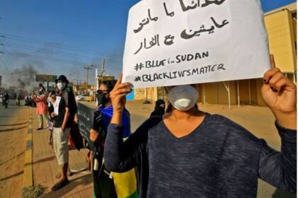 Ha habido pequeñas protestas contra el racismo en Sudán