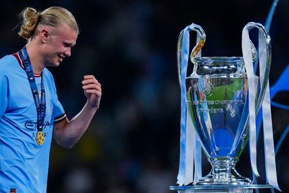 Haaland fue el goleador de la Champions League, con 12, pero no marcó en las semifinales contra Real Madrid ni en la final ante Inter