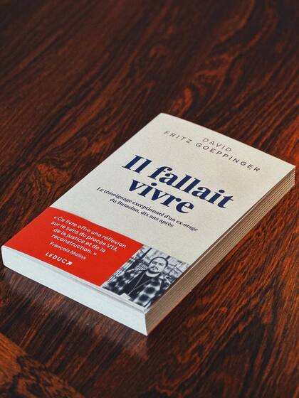 Había que vivir, el libro que acaba de publicar David Fritz Goeppinger (Ig: dfritzgoepp)