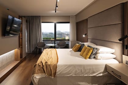 Habitación del Hotel Garden Park.