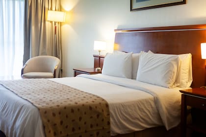 Habitación del Hotel Sol Victoria.