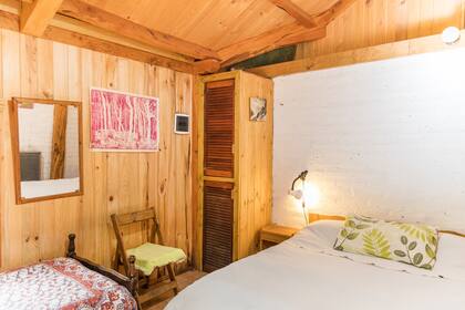 Habitación en El Refugio del Lago.