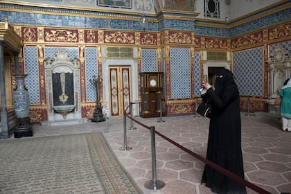 Habitación privada de Murat III en Topkapi.