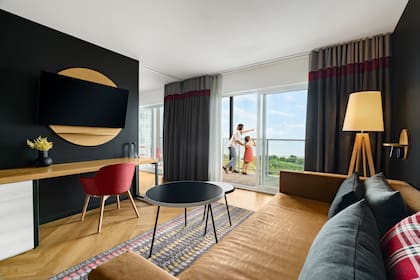 Habitaciones modernas con todas las comodidades para que los huéspedes puedan descansar y recargar energía