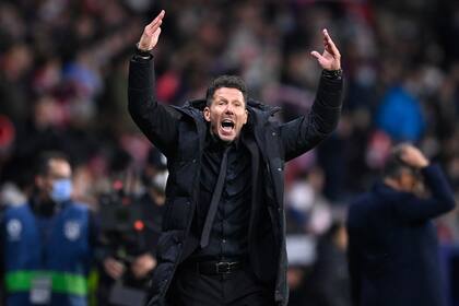 Habitualmente expresivo, Simeone ahora tiene motivos de sobra para mostrarse más sanguíneo