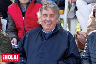 Encontramos a Huberto Roviralta junto a su mujer desde hace nueve años, Dolores Benedit