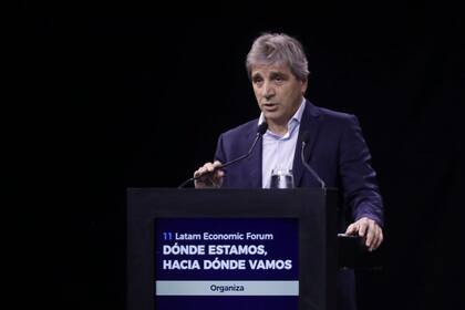 Habla el ministro de Economía Luis Caputo en el Evento 11 Latam Economic Forum.
