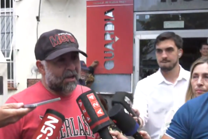 Habló Facundo Tedeschini, el camarógrafo agredido por la policía durante la protesta contra reforma de la ley de glaciares