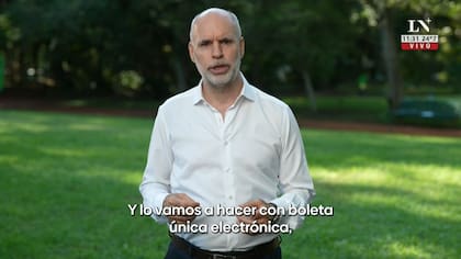 Habló Horacio Rodríguez Larreta sobre las elecciones en La Ciudad