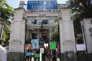 En la escuela de Naomi todos los alumnos quedaron conmocionados por el crimen