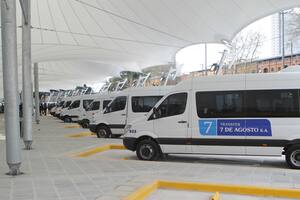 Habrá 19 dársenas para 200 combis con 1500 servicios diarios