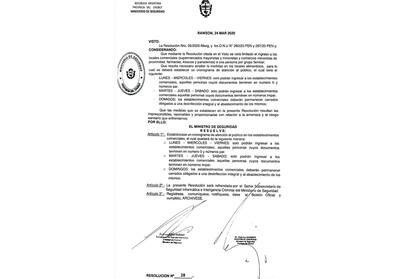 Habr das estipulados segn el DNI para comprar en supermercados de Chubut