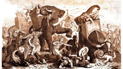 Hace 2.355 años, Alejandro Magno sitió la ciudad de Gaza. Getty Images