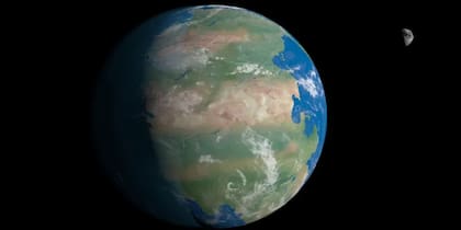 Hace 250 millones de años, las plataformas continentales de la Tierra estaban todas unidas, formando el súpercontinente Pangea