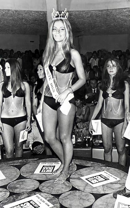 Hace 50 años, en la disco Enterprisse de Mar del Plata, Graciela Alfano era coronada como la tercera Miss Siete Días de la historia. Esa noche nació su leyenda.