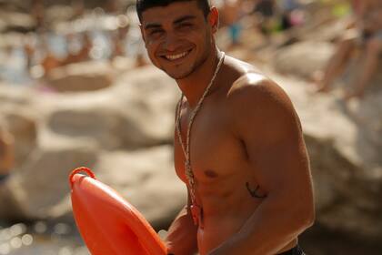 Hace 9 años que José trabaja como guardavidas en Nido del águila