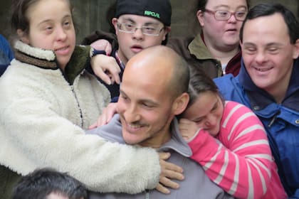 Hace años que Laso trabaja con artistas con Síndrome de Down en obras de teatro y películas