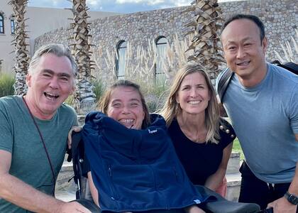 Hace pocas semanas, Mandy y su marido viajaron al norte de la Argentina junto a Jack y Mariana Smart, otros grandes amigos suyos de Buenos Aires