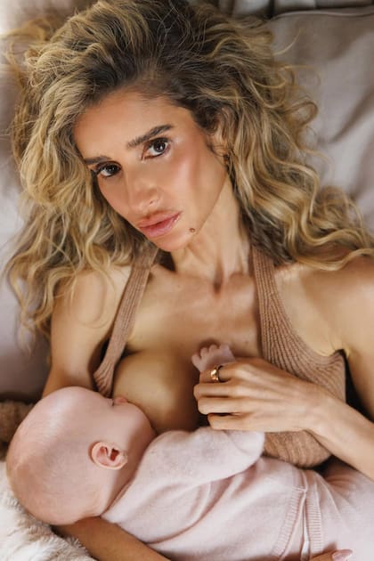 Hace unas semanas, Agustina Picasso Groening presentó a la pequeña Shivani, quien en julio cumplió cinco meses.