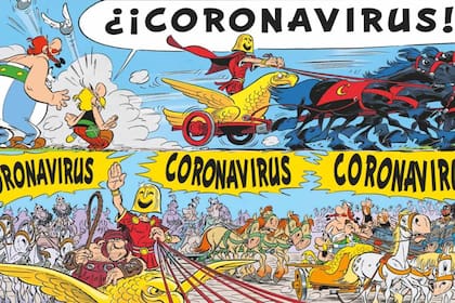 Hace unas semanas se recordó en todo el mundo que Ásterix y Óbelix anticiparon el coronavirus