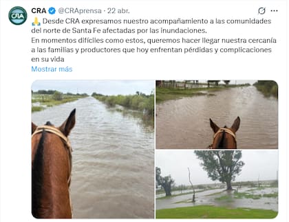 Hace unos días CRA expresó su preocupación por la situación en la región