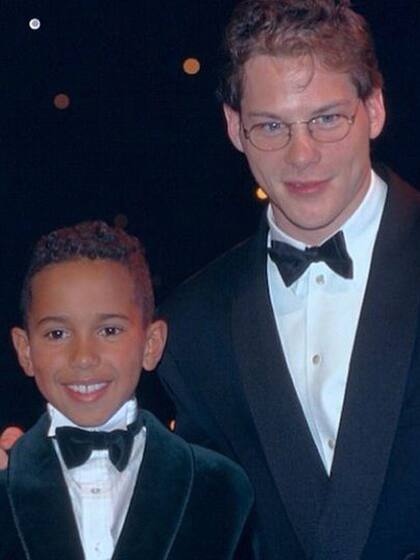 Hace veinte años, en Londres, un niño y un campeón.