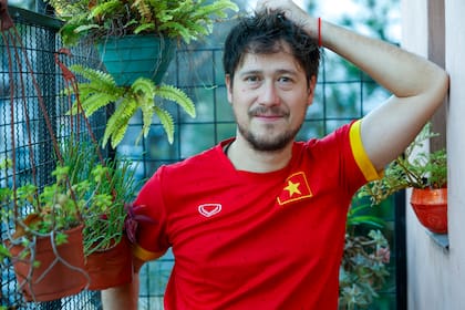 "Hacer televisión es un tema pendiente porque me crie viendo las series de Polka y admiraba mucho a Adrián Suar y a toda la troupe"