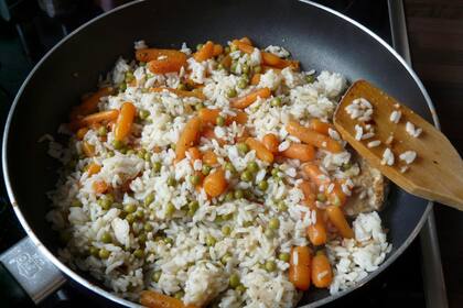 Hacer un buen risotto requiere tiempo y paciencia