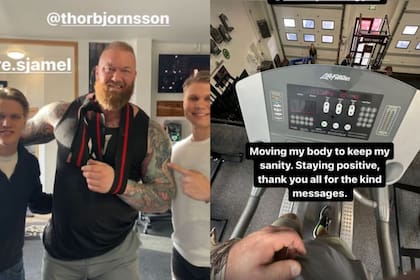 Hafthor Bjornsson compartió algunas historias después del incidente
