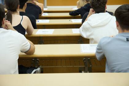 "Hagan una política para que podamos enseñar", reclamaban los docentes de Portland. (Jesús Hellín - Europa Press LN)