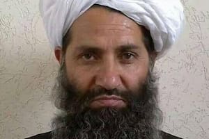 Haibatullah Akhundzada, el líder supremo talibán que todavía se mantiene las sombras