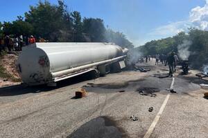 Haiti afronta una crisis de escasez de combustible debido a la violencia de pandillas. Foto: X