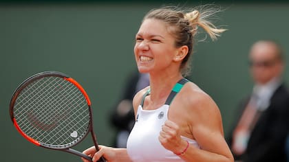 Halep, hoy: feliz luego de acceder a cuartos de final de Roland Garros