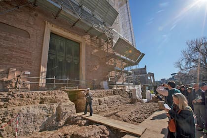 El sepulcro que los antiguos romanos consideraban la tumba de Rómulo